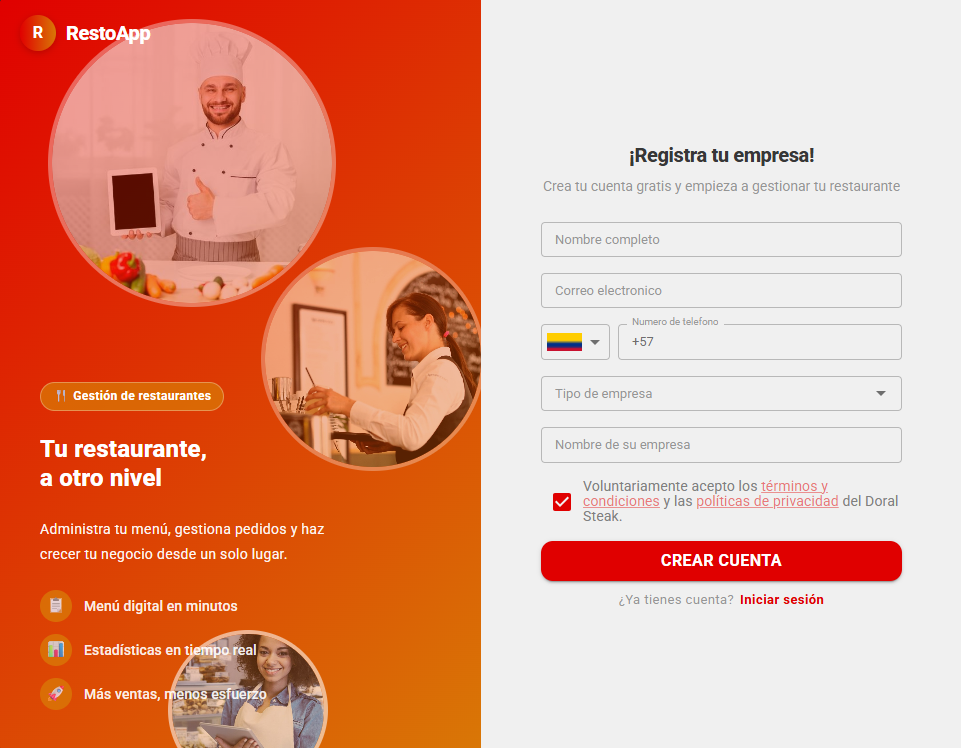 Crea tu cuenta
